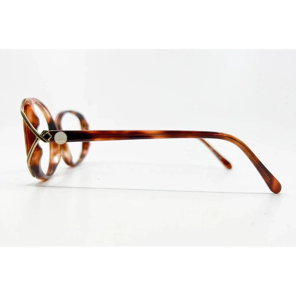 Viva Eyeglasses Women Brown Tortoise Vintage 360 DA 55-14-135